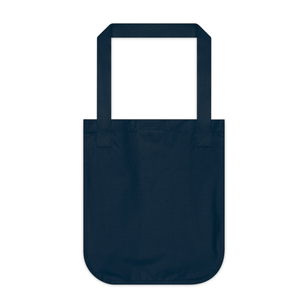 Patriotic Icy Organic Canvas Tote Bag