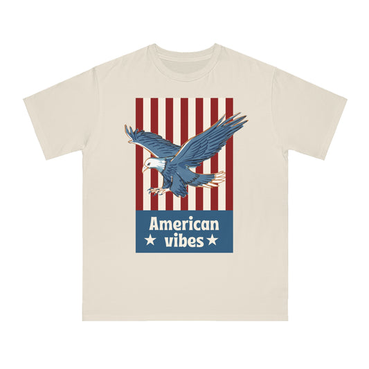 Organic Men's T-Shirt | American Vibes - The Peony Haus
