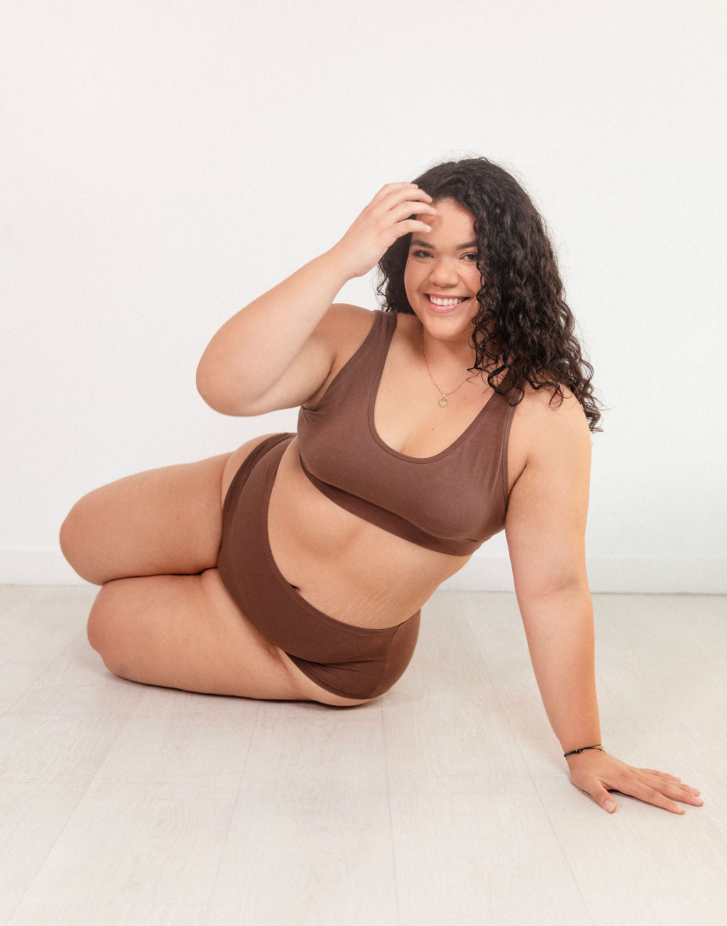 Scoop Bralette - Cocoa