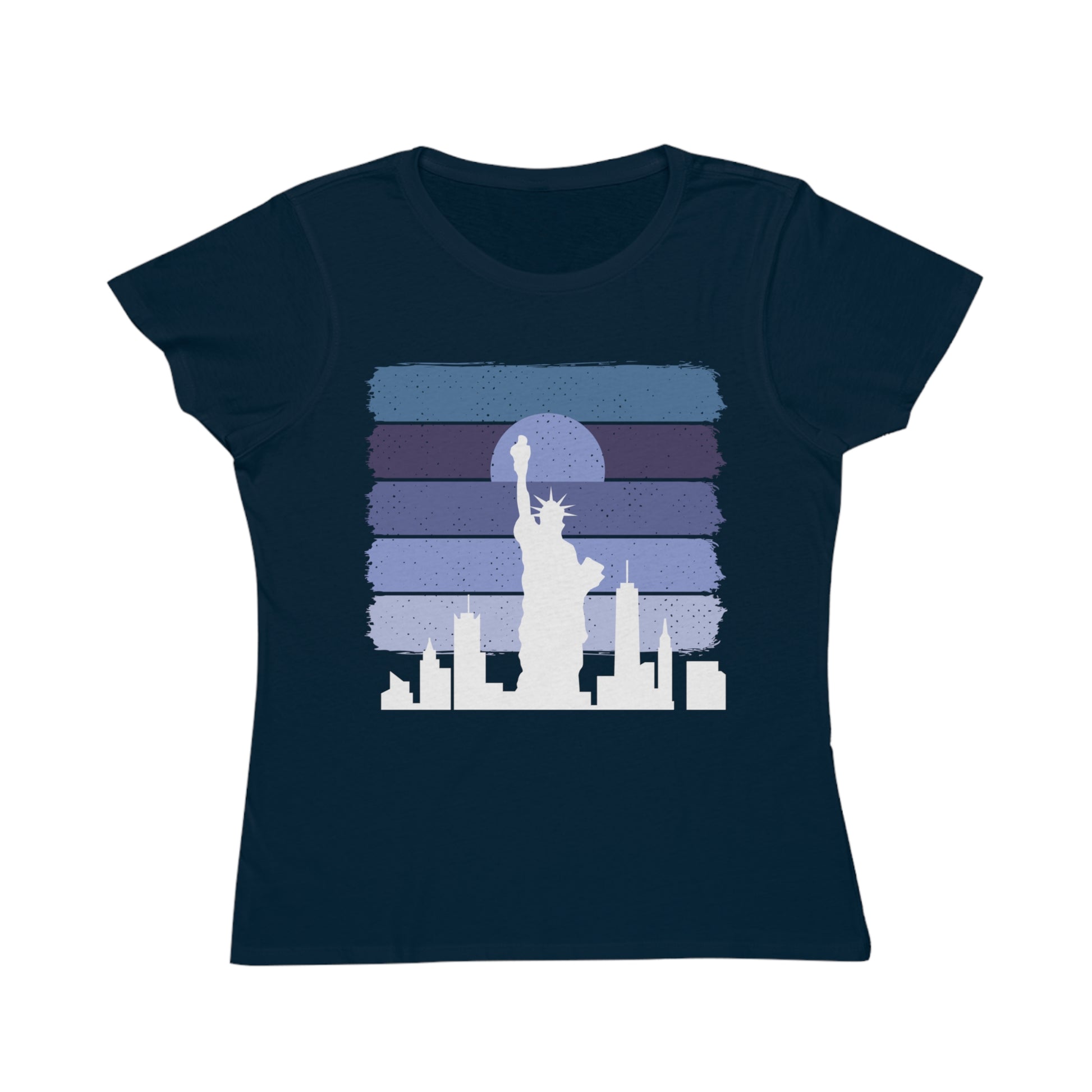 Liberty Skyline T-Shirt - Eco-Friendly Women's Tee - The Peony Haus