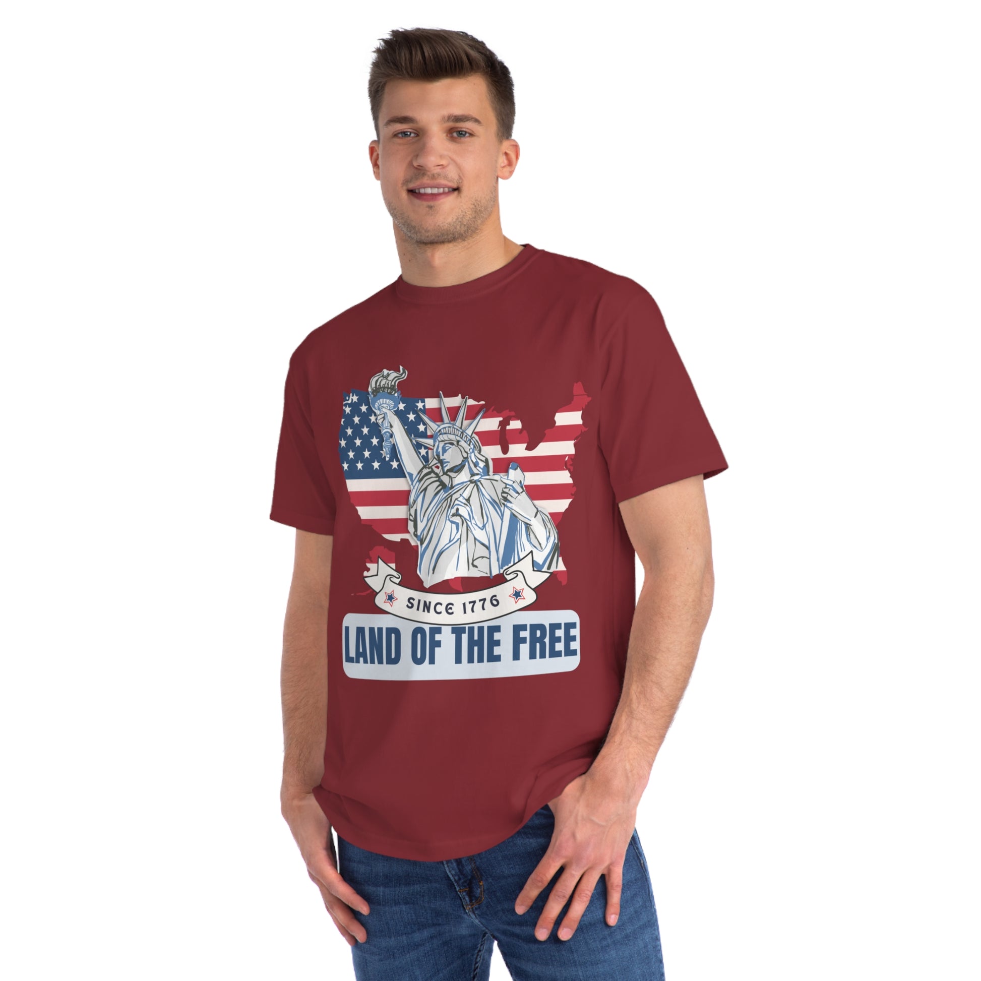 Organic Men's T-shirt - Land of The Free