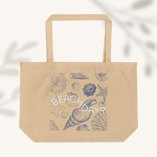 Beach Days Sustainable Eco-Friendly Tote - The Peony Haus