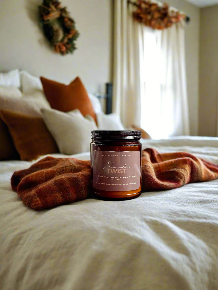 Pumpkin Twist 9oz Candle