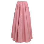 ARUM Pleated Maxi Skirt in Blush Pink - The Peony Haus
