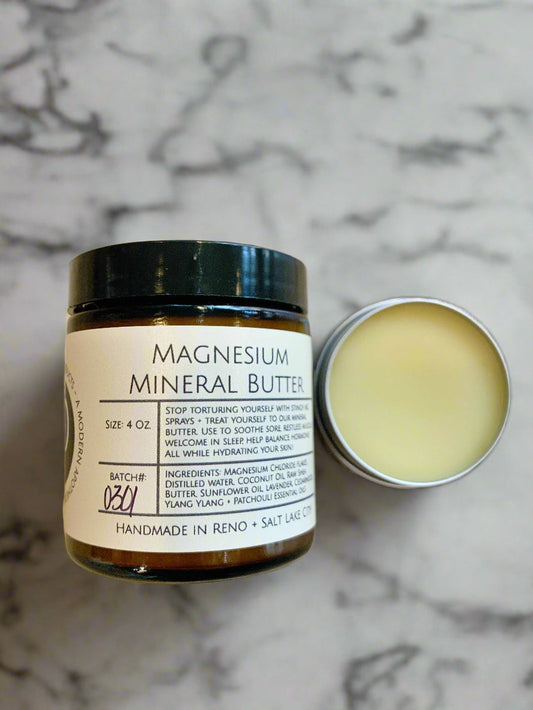 Magnesium Mineral Butter – Deep Relaxation & Nourishment for Body & Mind - The Peony Haus