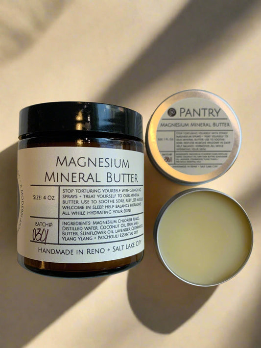 Magnesium Mineral Butter – Deep Relaxation & Nourishment for Body & Mind - The Peony Haus