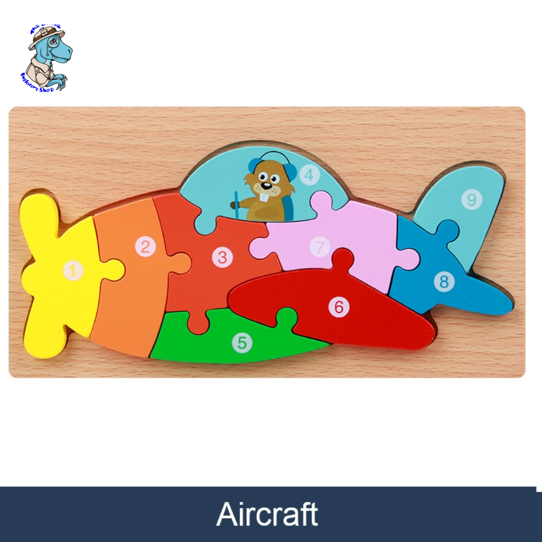3D Wooden Puzzle
