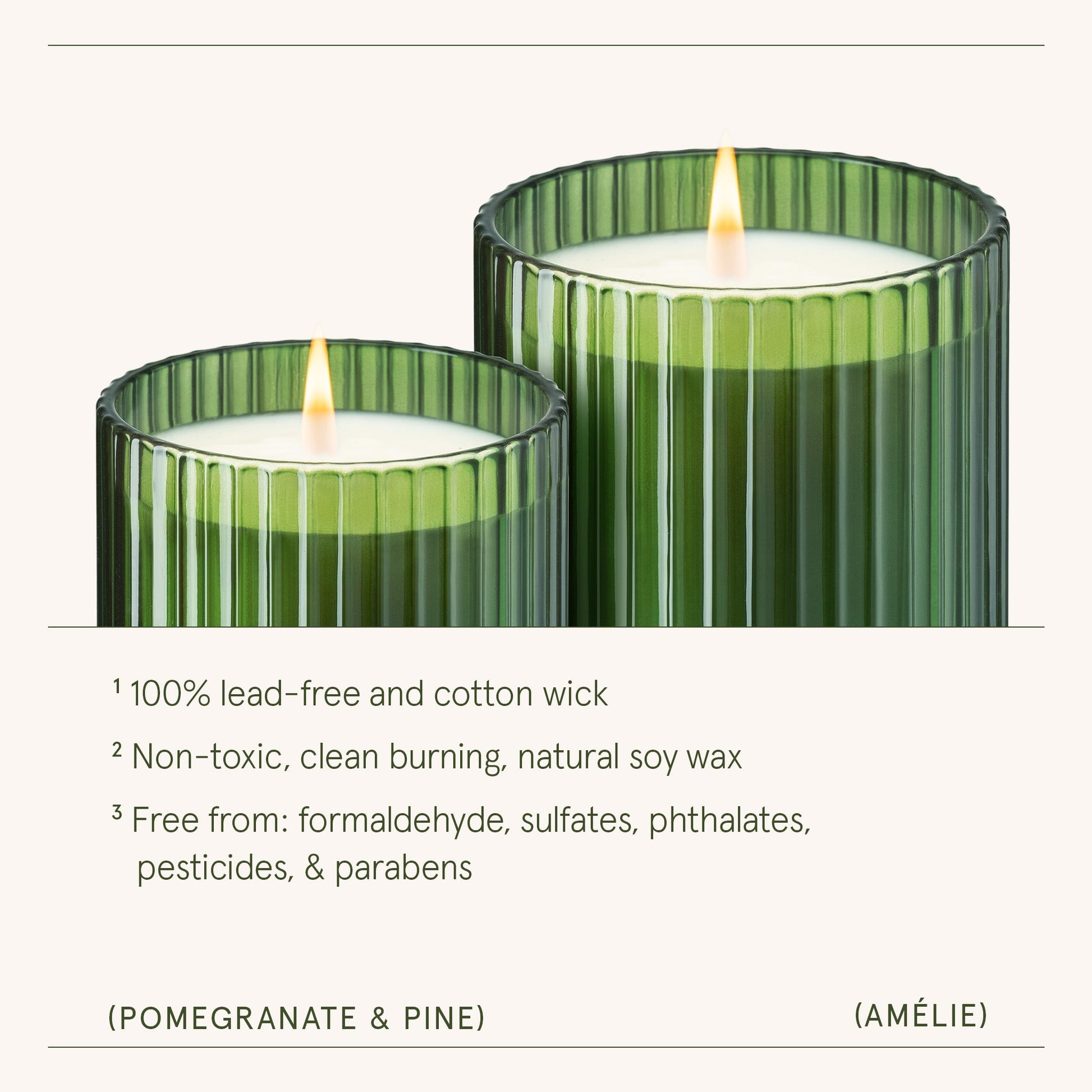 Amélie – Pomegranate & Pine Candle