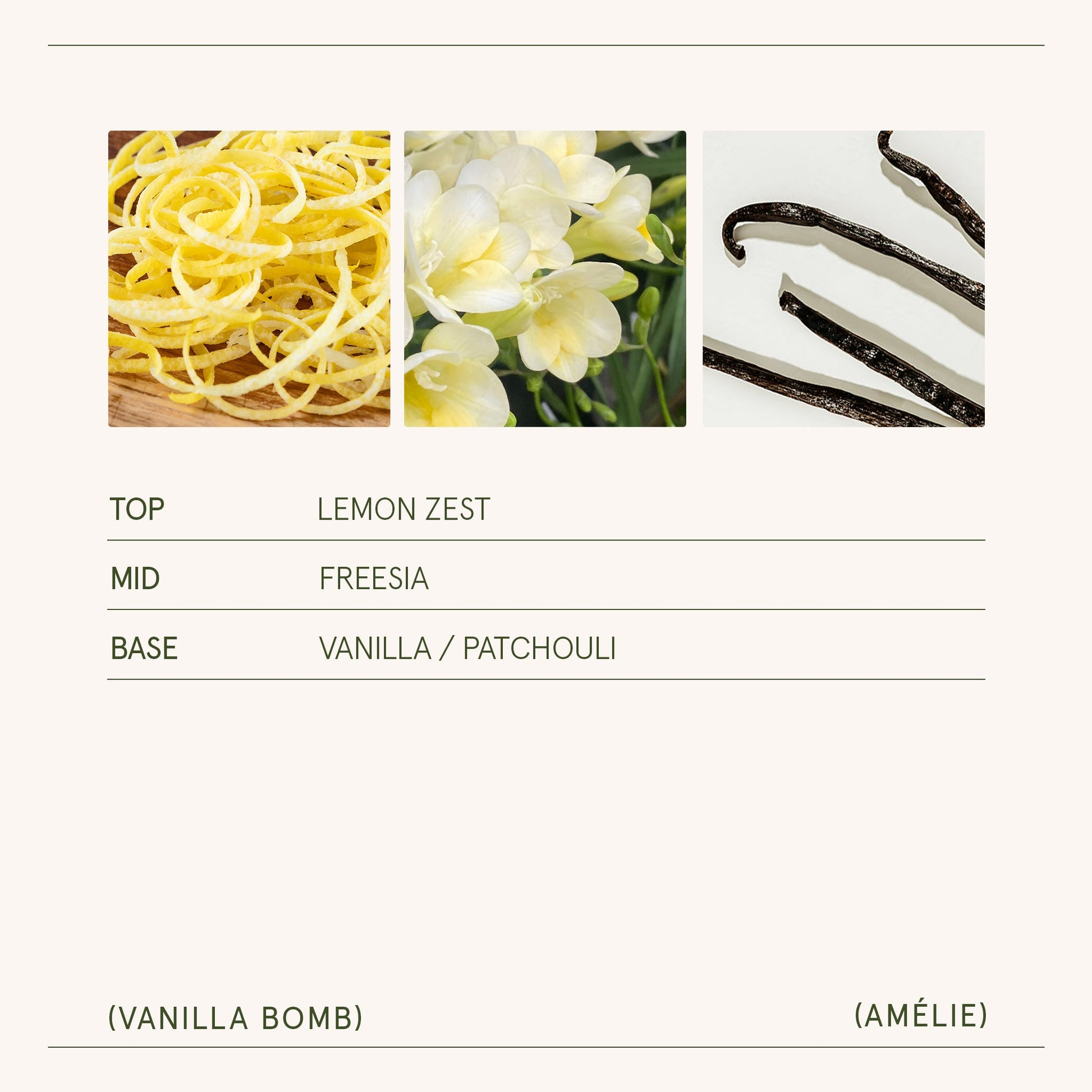 Amélie – Vanilla Bomb Candle