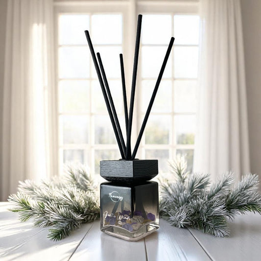 Arctic Winds Crystal-Enhanced Reed Oil Diffuser, 100ml