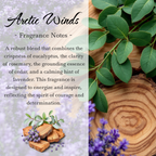 Aries Zodiac Crystal-Enhanced Reed Oil Diffuser, Arctic Winds Scent, 100ml