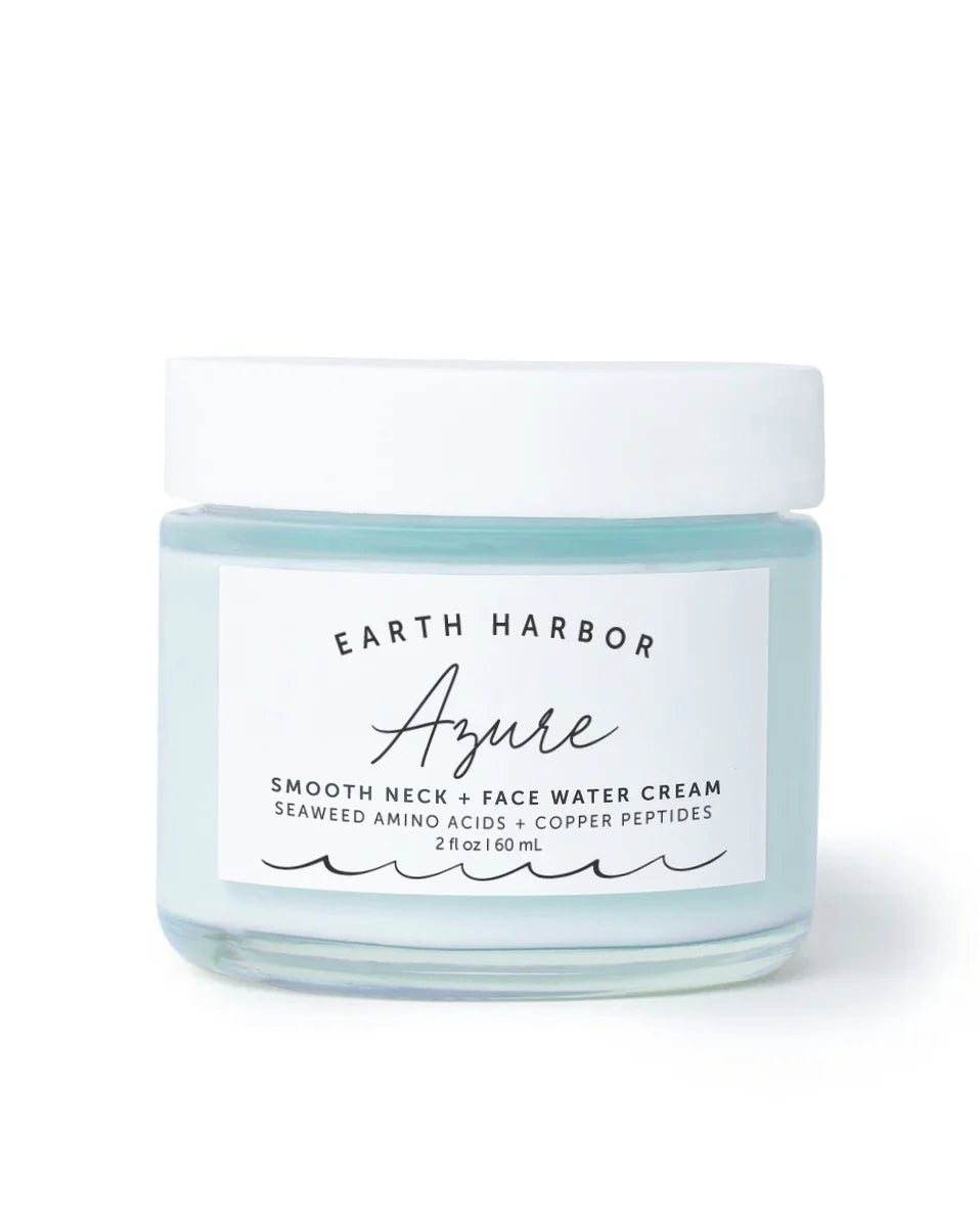 AZURE Smooth Neck + Face Water Cream - The Peony Haus