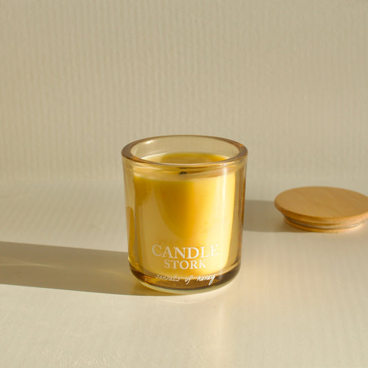 Sonnets of Honey Beeswax Candle