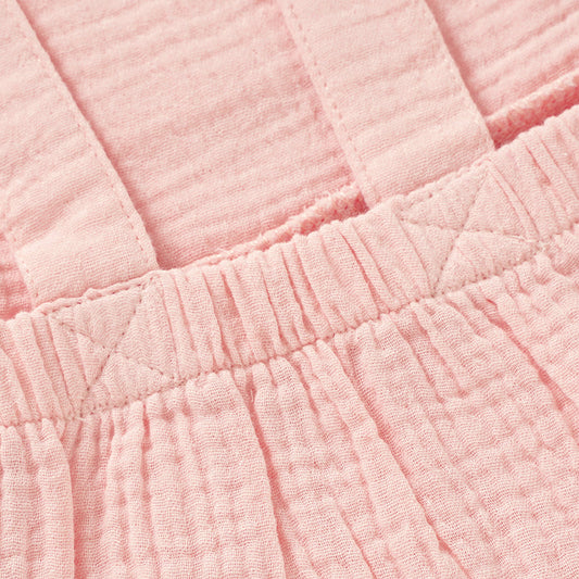 Organic Cotton Muslin Baby Dress - The Peony Haus