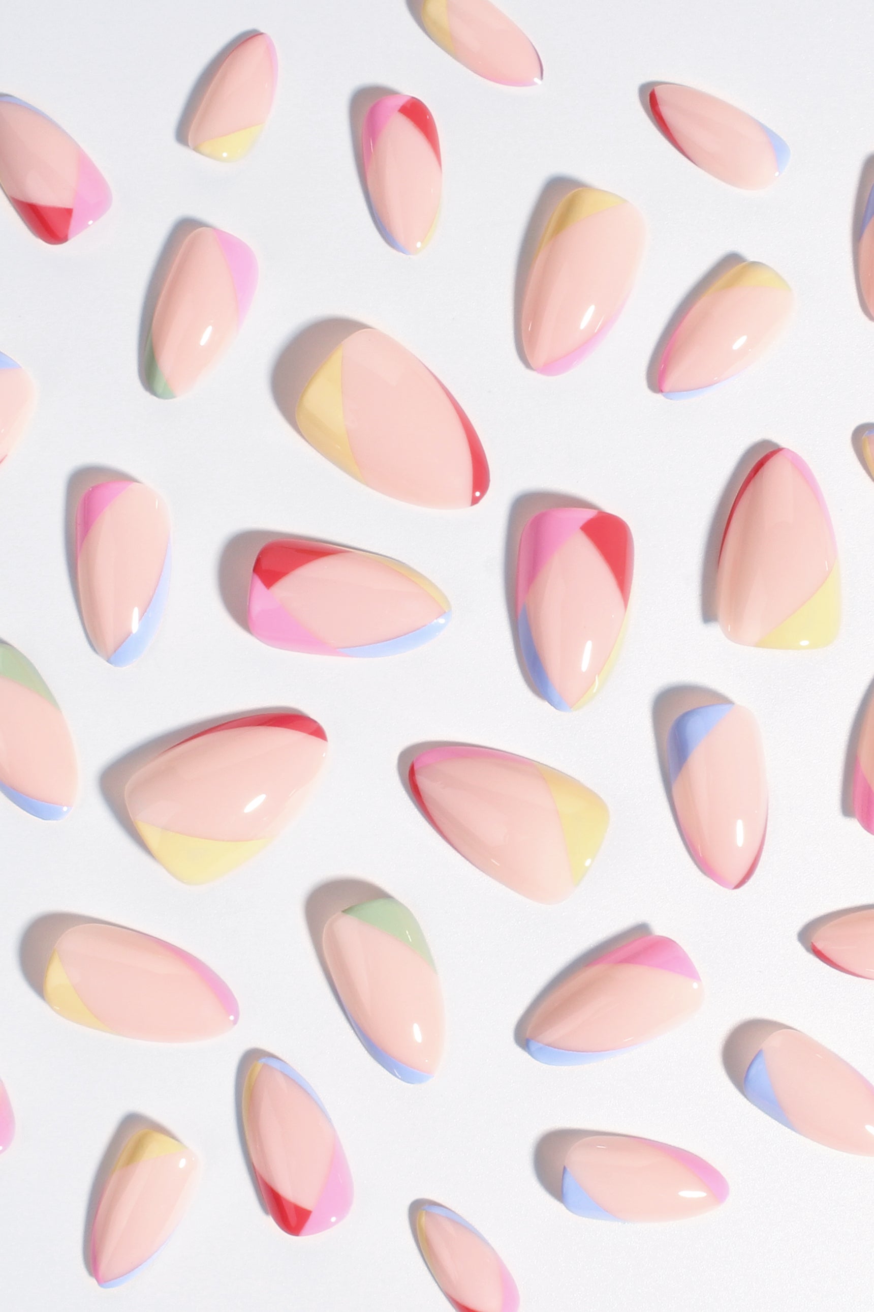 Tropical Splash | Soft & Durable Press-On Nails