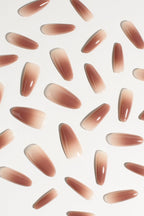 Brown Sugar Drip | Soft & Durable Press-On Nails