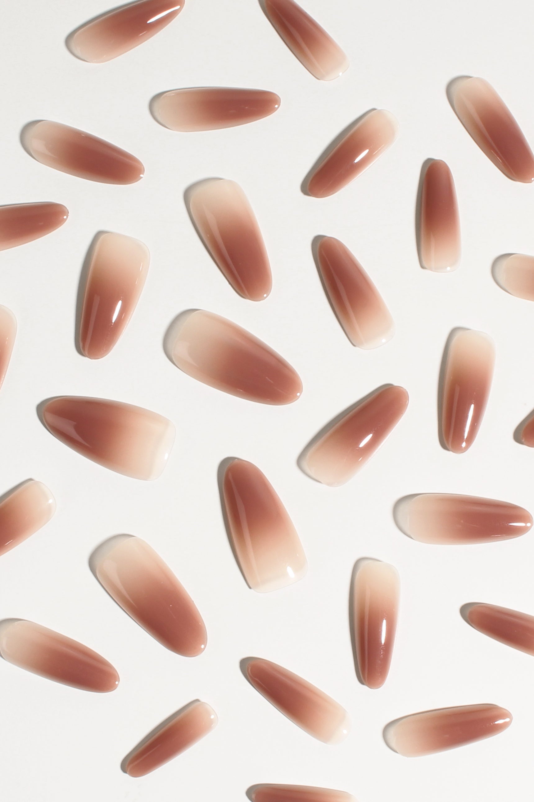 Brown Sugar Drip | Soft & Durable Press-On Nails