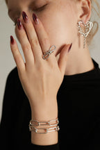 Berry Cocoa Drip | Soft & Durable Press-On Nails