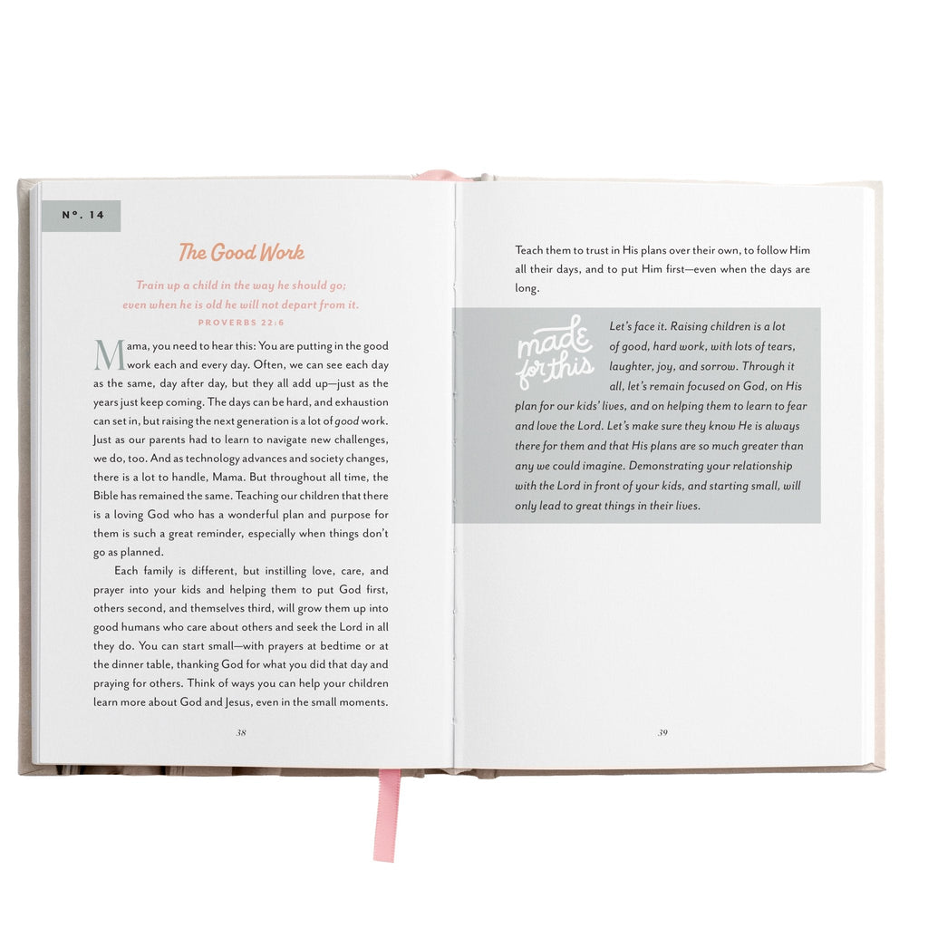 You Are Made For This: Devotions to Uplift and Encourage Busy Moms - The Peony Haus