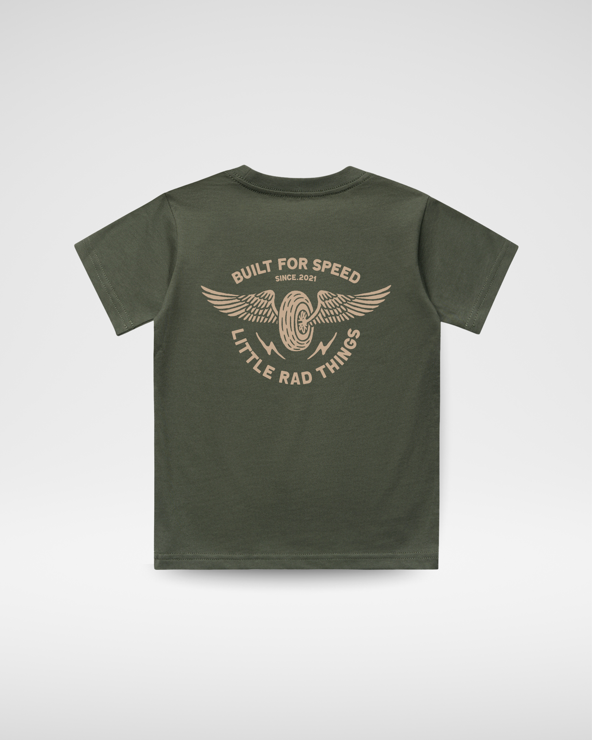 THE WINGED MECHANIC TEE - CYPRESS