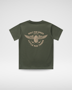 THE WINGED MECHANIC TEE - CYPRESS