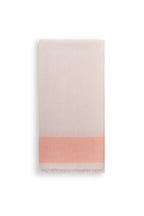 Block Stripe Yarn Dyed Cashmere Scarf For Women