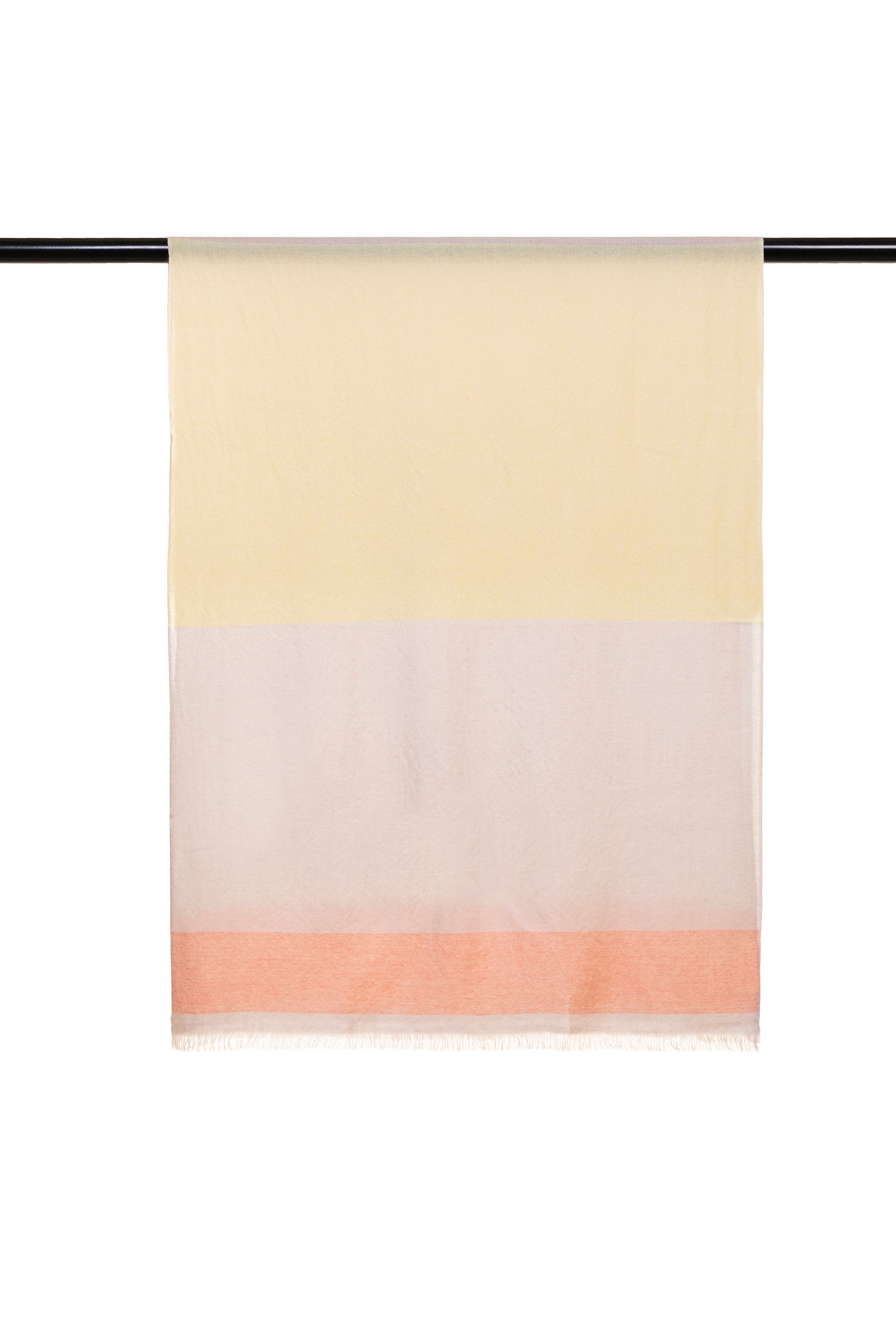 Block Stripe Yarn Dyed Cashmere Scarfs