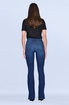 Talissa High Waisted Slice Heel - Make It Rain - 81% Cotton, 11% Tencel