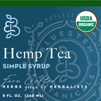 Hemp Simple Syrup - Organic
