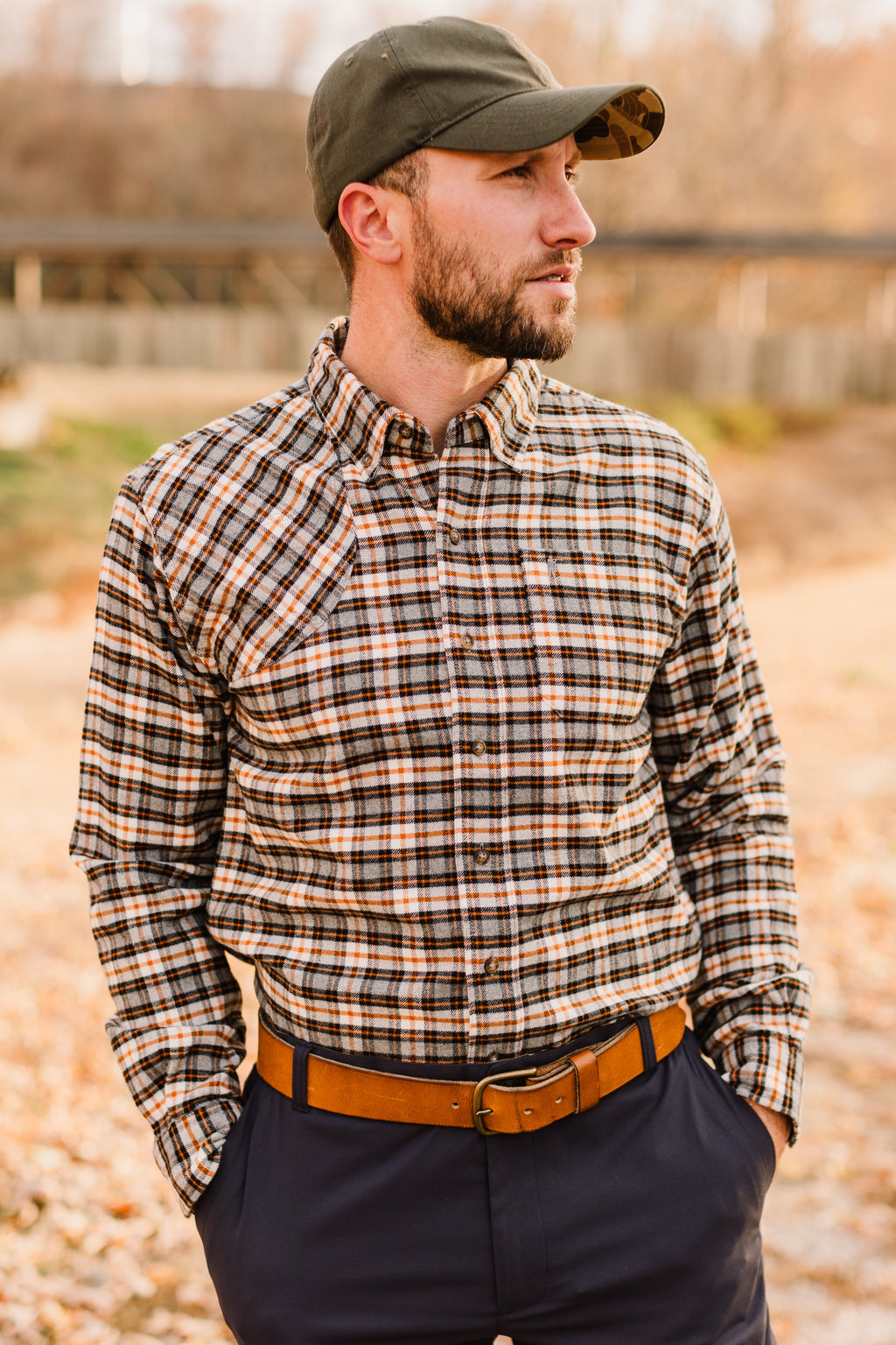Sportsmans Shirt - Sharptail Flannel