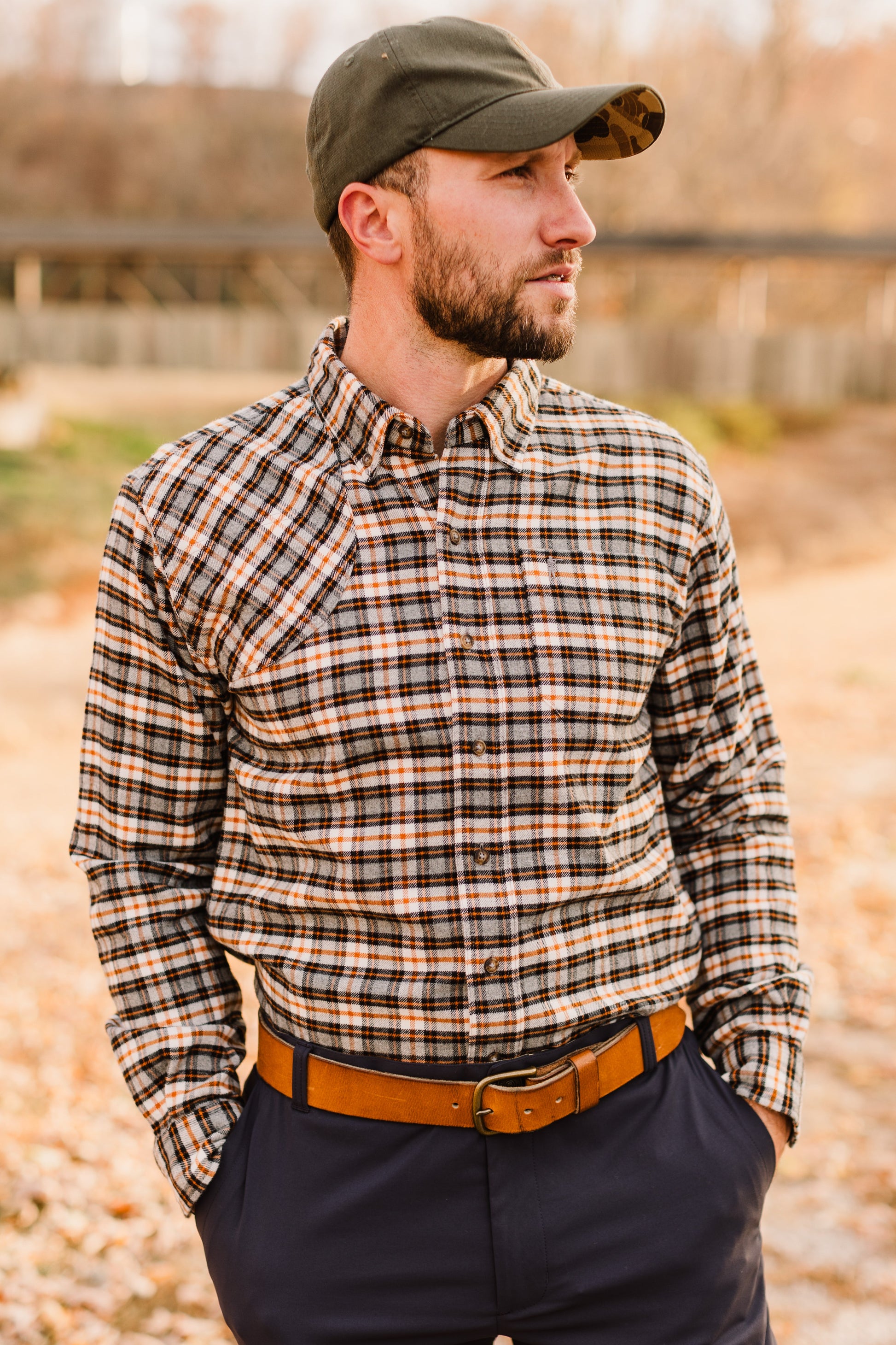 Sportsmans Shirt - Sharptail Flannel