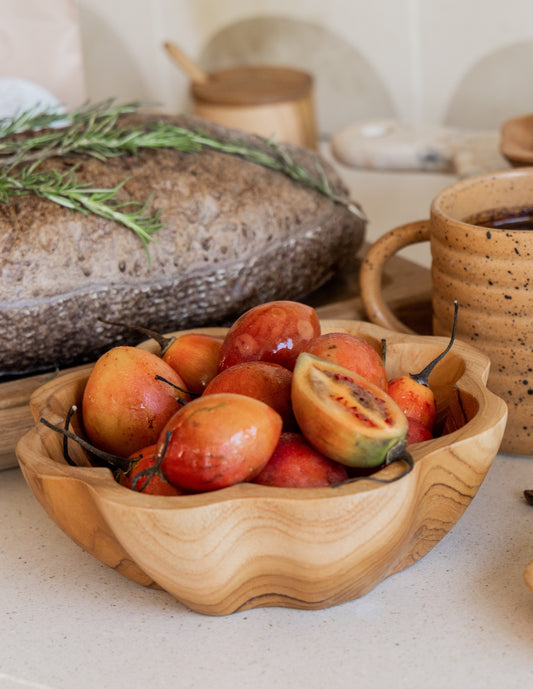 Flora Teak Bowl