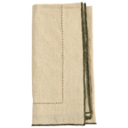 Jardin Handmade Linen Napkins, Set of 4 (3 Colors)