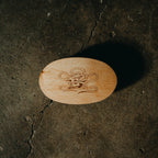 Beechwood and Boar Bristle Beard Brush - The Peony Haus