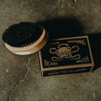 Beechwood and Boar Bristle Beard Brush - The Peony Haus