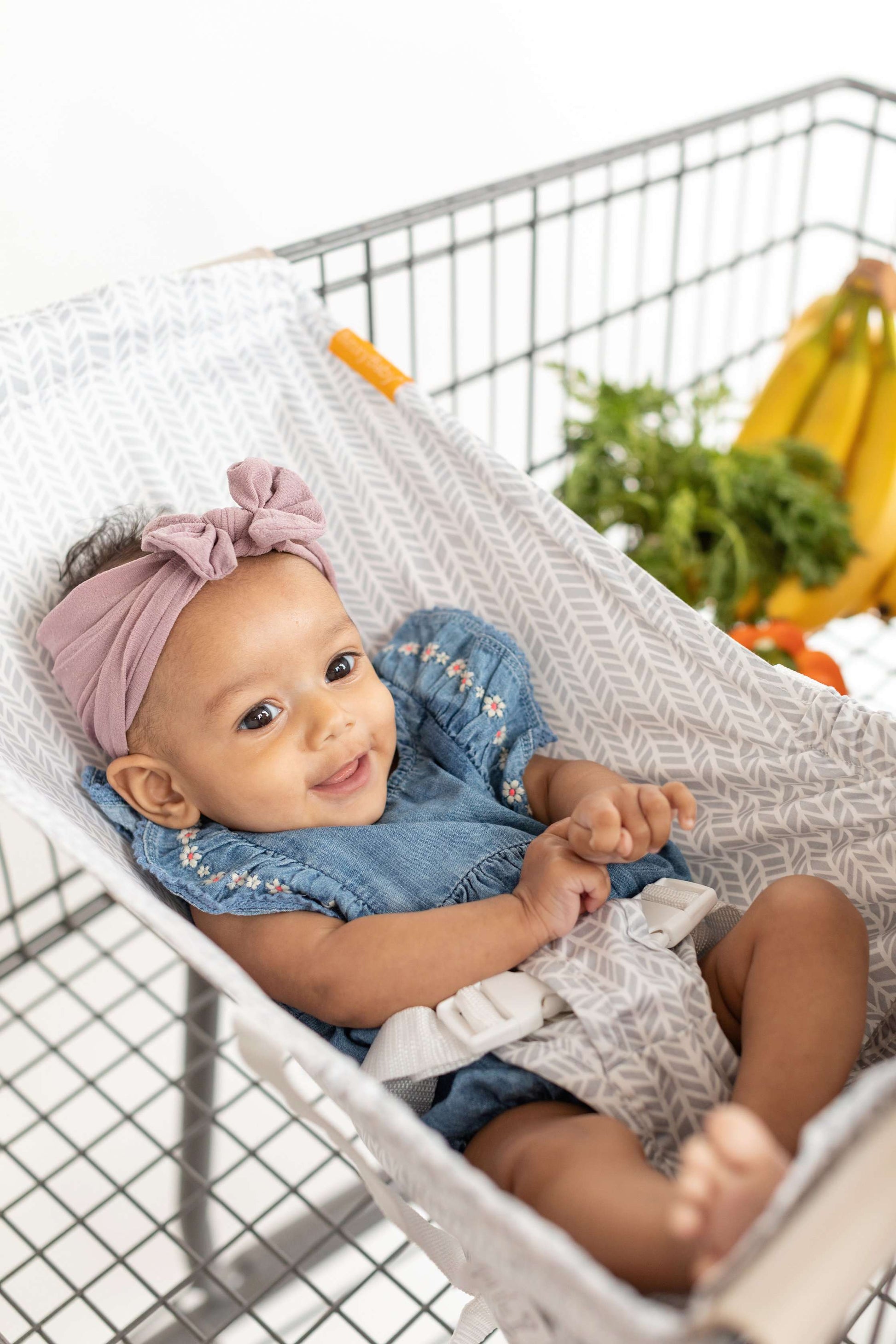Baby Shopping Cart Hammock | Little Arrow Design - 97% cotton