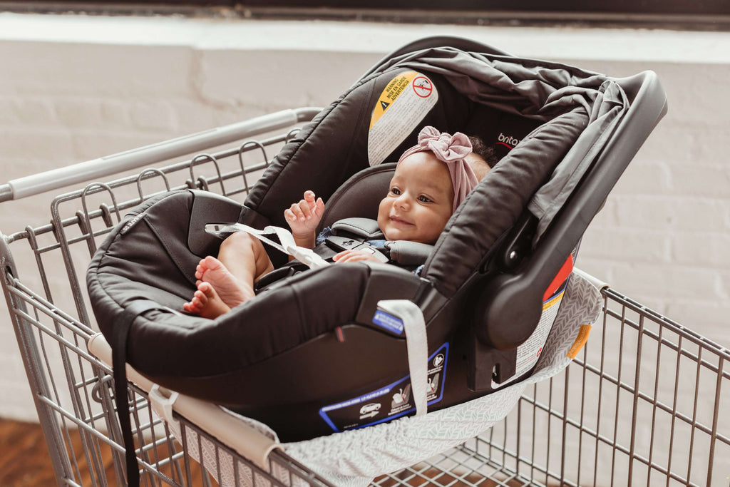 Baby Shopping Cart Hammock | Little Arrow Design - 97% cotton