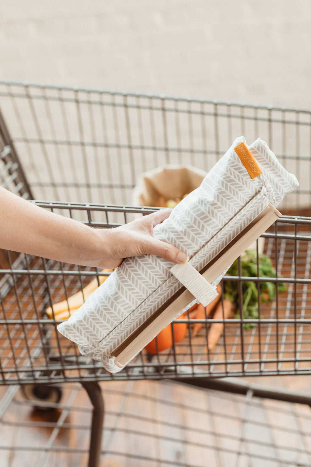 Baby Shopping Cart Hammock | Little Arrow Design - 97% cotton