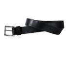 Beeswax waxed, full grain Leather Belts, Stainless steel buckle