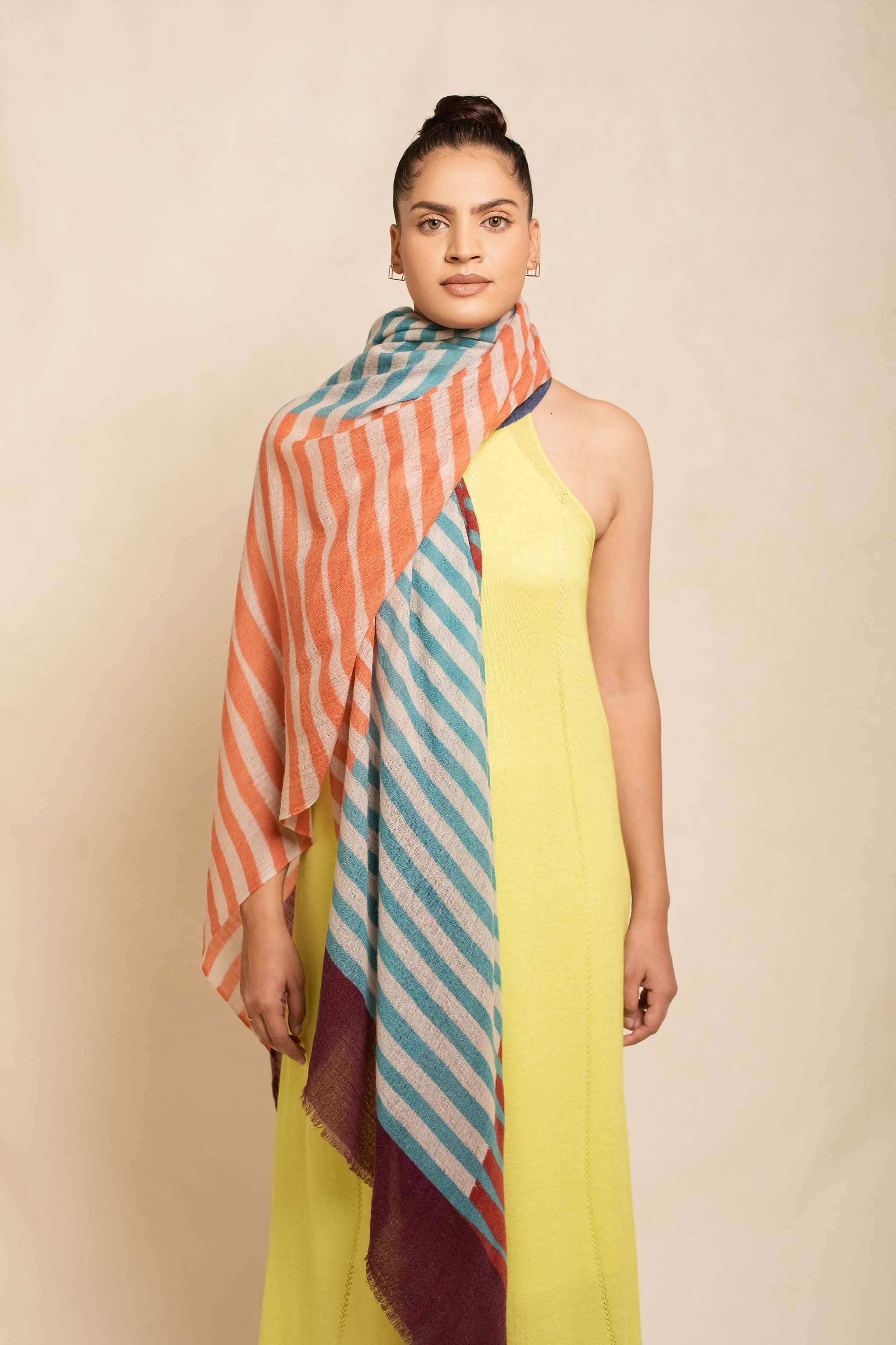 Block Printed Stole Scarf