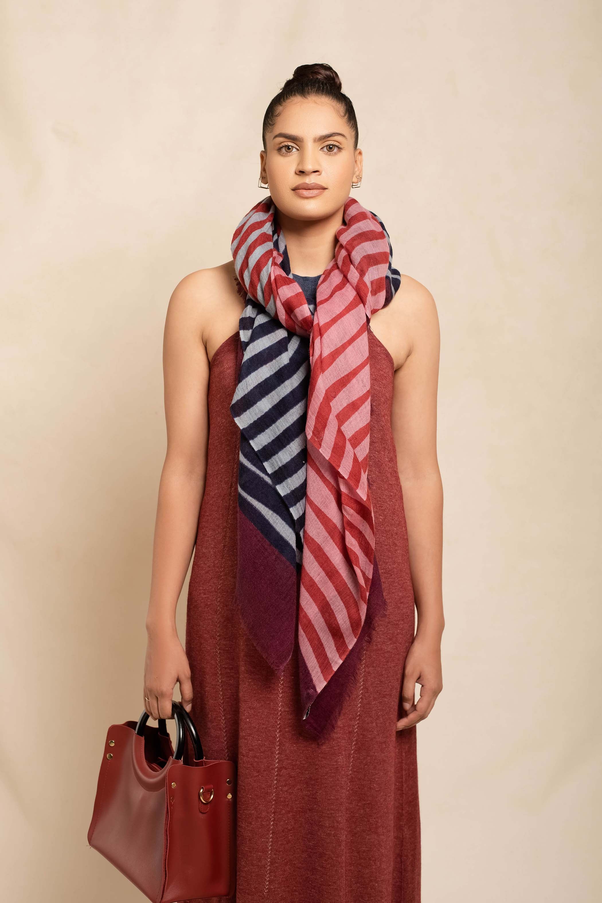 Block Printed Stole Scarf