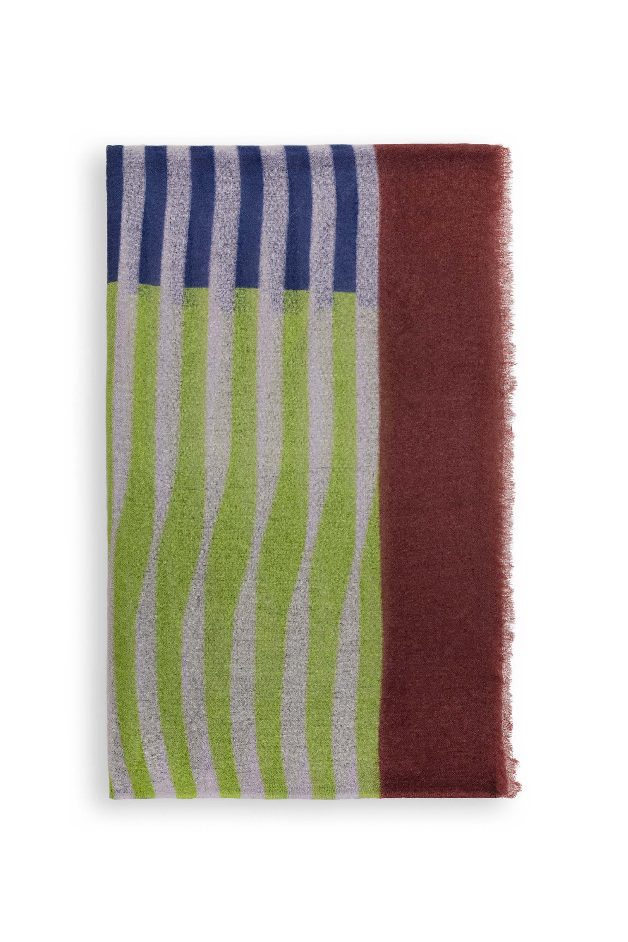Block Printed Estole Scarf