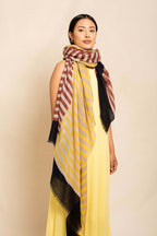 Block Printed Estole Scarf