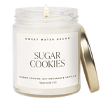 Sugar Cookies Soy Candle - Clear Jar - 9 oz