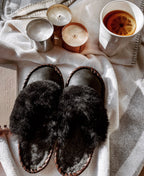Onyx Black Slip Ons [Limited Edition]