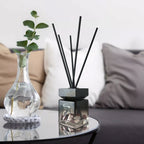 Capricornus Zodiac Crystal-Enhanced Reed Oil Diffuser, Mountain Air Scent, 100ml