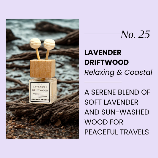 Lavender Driftwood Car Diffuser