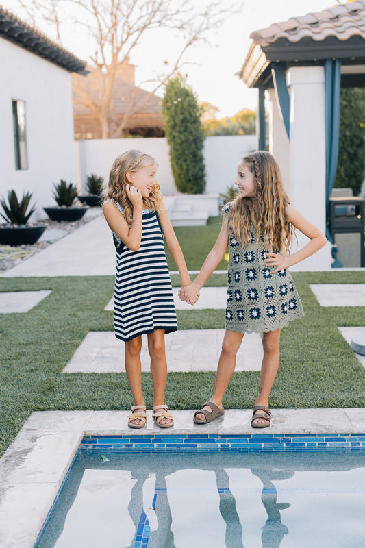Crochet Cover Up Dress - The Peony Haus