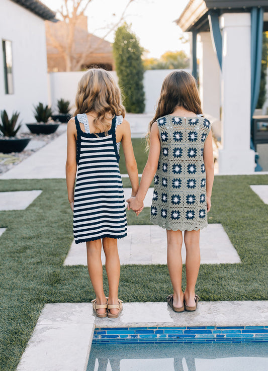 Crochet Cover Up Dress - The Peony Haus