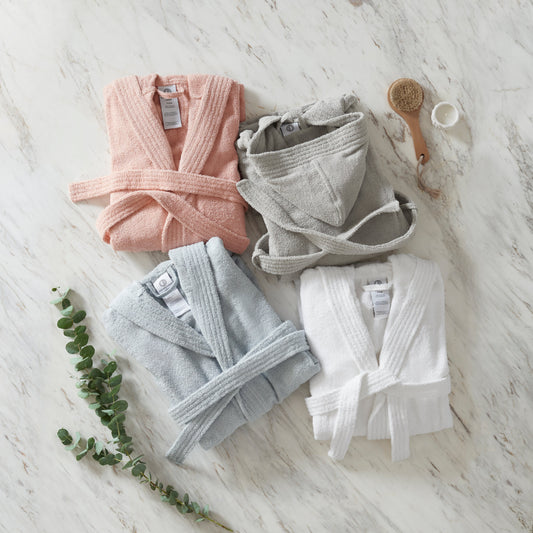 Clean Design Home® Terry Hood Robe-Youth